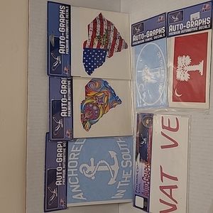 NWOT Lot of 35 South Carolina Auto-Graphs Decals